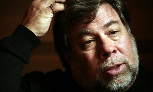 Steve Wozniak: 'a little bit guilty'. Photograph: Martin Argles/Guardian