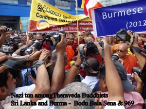 The Bama Buddhists are not alone in Nazi "Buddhist" Hell. They are in good company of the equally genocidal "Buddhists" of Sri Lanka.