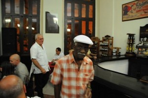 Buena Vista Social Club after the concert.