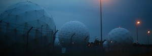 A general view  of the large former monitoring base of the U.S. intelligence organization National Security Agency (NSA) during break of dawn in Bad Aibling
