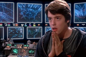 Matthew Broderick in "War Games"