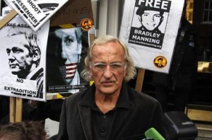 According to Pilger, the biggest threat to the so-called security establishment is still WikiLeaks [AP]