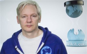 Julian Assange was interviewed via Skype 