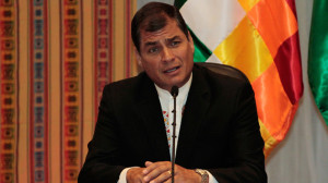Ecuador's President Rafael Correa (Reuters / David Mercado)