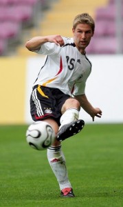 Thomas Hitzlsperger played a total of 52 games for the German national team and took part in the 2006 World Cup and the 2008 European Championships.