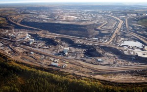 A tar-sands mining facility near Fort McMurray, Alberta. Jeff McIntosh/The Canadian Press/AP