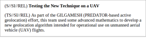 gilgamesh predator uav flights