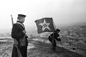 Soviet troops in Kerch, in Crimea, on Dec. 1, 1941. Credit Yevgeny Khaldei, via Corbis