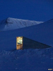 The Svalbard Global Seed Vault is designed to protect the genetic diversity of the world's food crops.