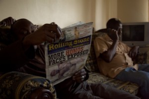 A scene from the award-winning documentary "Call Me Kuchu", which follows the fight of courageous LGBT rights activist David Kato and his friends against the rampant homophobia in Uganda. Credit: Katherine Fairfax Wright