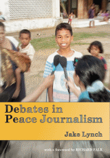 cover of Debates in Peace Journalism