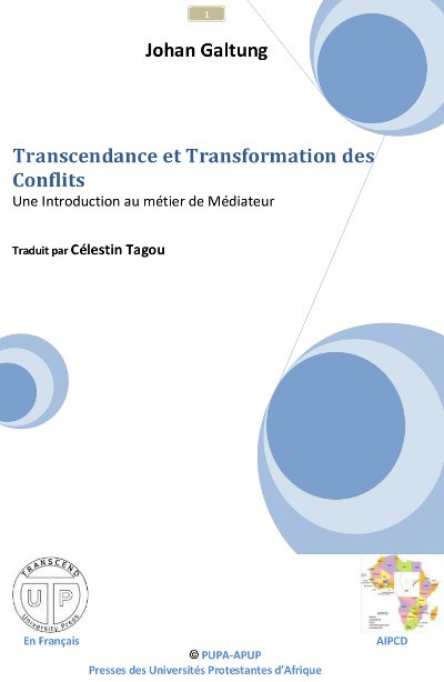 cover of Transcendance et Transformation des Conflits