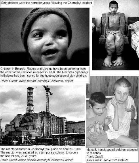 Chernobyl mutations consequence of the nuclear disaster