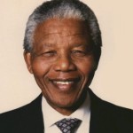 South Africa’s former President Nelson Mandela.
