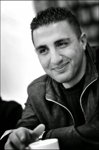 Najwan Darwish. Photo by Véronique Vercheval.