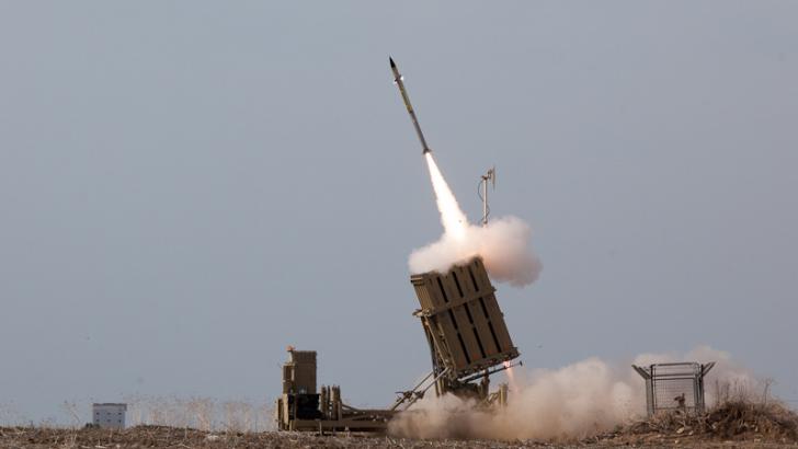 iron dome and rockets israel gaza
