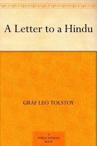 lettertoahindu gandhi tolstoy