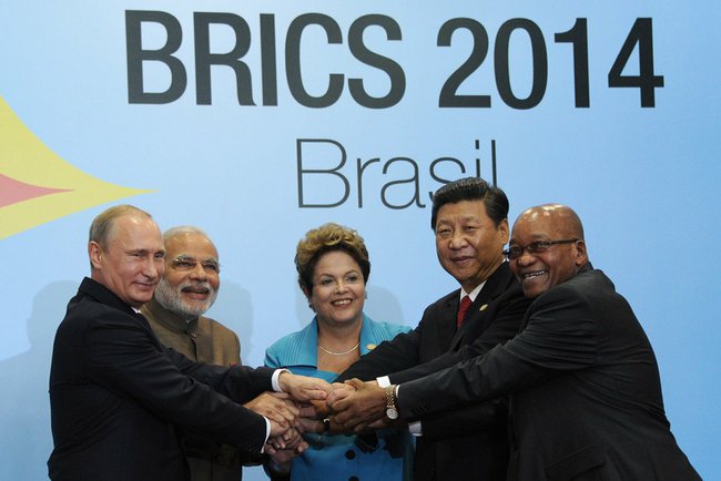 BRICS leaders in Brazil