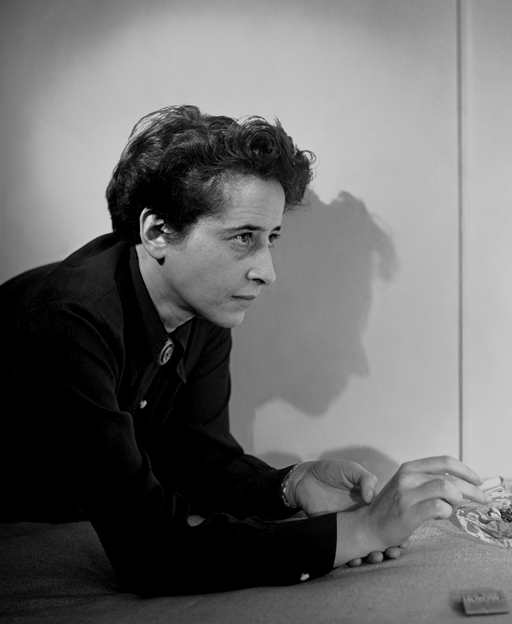 Hannah Arendt by Fred Stein, 1944 (Photograph courtesy of the Fred Stein Archive)