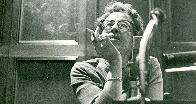 Hannah Arendt c. 1966 (Photograph courtesy of the Hannah Arendt Bluecher Literary Trust)