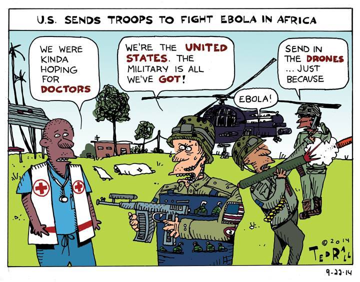 ebola usa africa military doctors