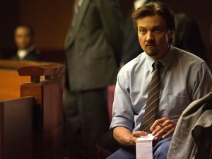 Jeremy Renner, portraying journalist Gary Webb, in a scene from the motion picture “Kill the Messenger.” (Photo: Chuck Zlotnick Focus Features)