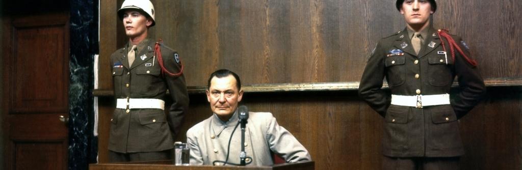 On October 1, 1946 the verdict of Nazi war criminal Hermann Wilhelm Goering is announced at Nuremberg.
