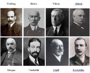 Most influential banking families in the USA. These 8 families (sometimes nicknamed Rothschild’s agents) also started The Federal Reserve in 1913.