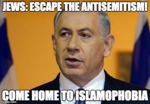 bibi netanyahu israel antisemitism islamophobia europe holocaust