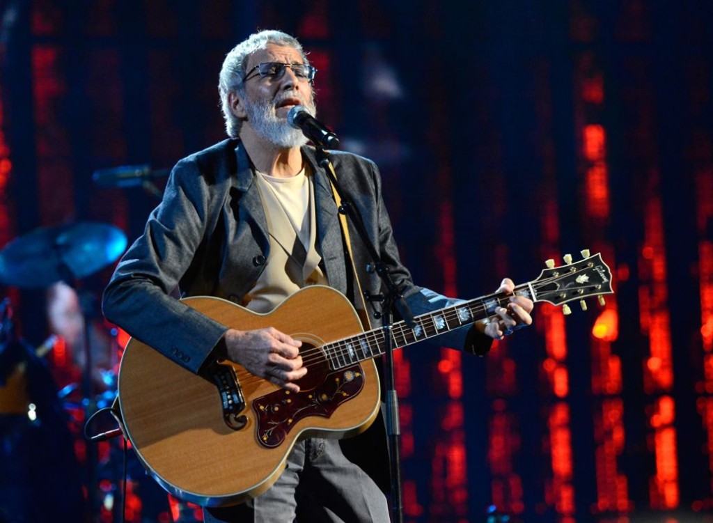 Yusuf Islam at the Rock And Roll Hall Of Fame Induction Ceremony in April. Kevin Mazur/WireImage