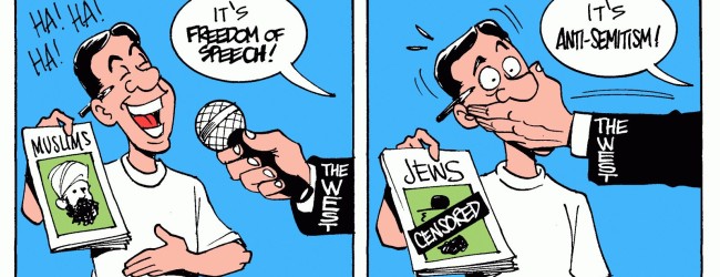 charlie cartoon antisemit islamophobe speech