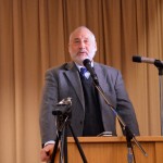 Joseph Stiglitz speaking in Jackson Heights, Queens on February 25 2015 (Image by David Andersson)