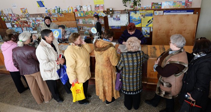 © Sputnik/ Mikhail Voskresenskiy 40% of Ukraine Population on Brink of Survival