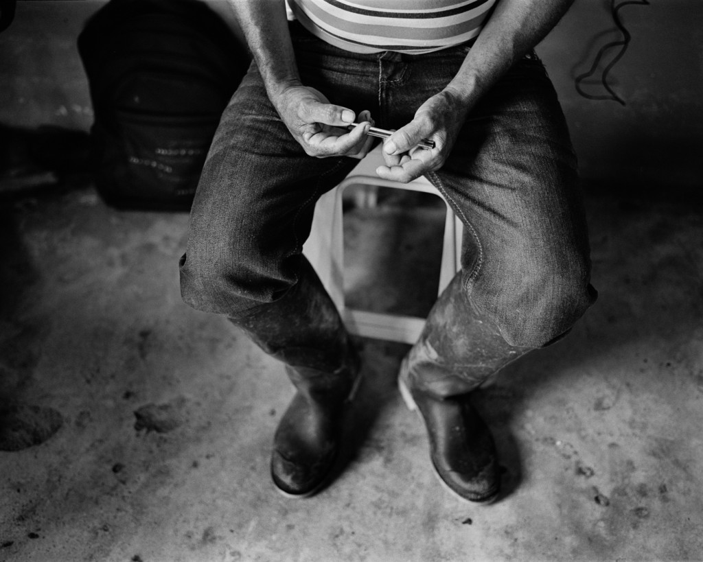 Coca farmers, like this man in the jungle hamlet of Alto Amarradero in Colombia's southern Putumayo department, are peasants, not the narco-mafiosos as US policymakers have attempted to paint them.