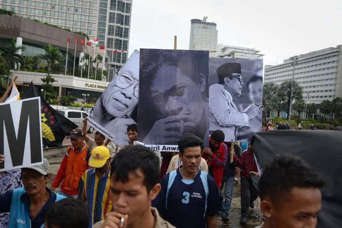 A demonstration against World No Tobacco Day in Jakarta, Indonesia, in 2013. The U.S. Chamber of Commerce and its foreign affiliates have joined efforts to fight antismoking laws around the world. Credit Romeo Gacad/Agence France-Presse — Getty Images