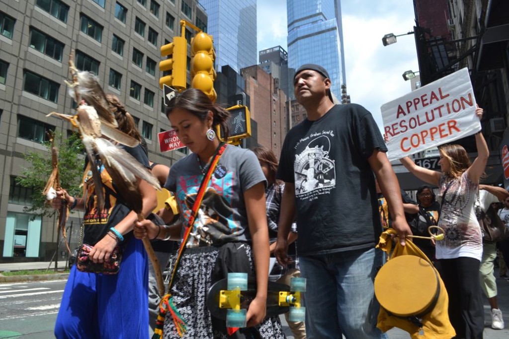 Apache Stronghold activists. Joseph Huff-Hannon