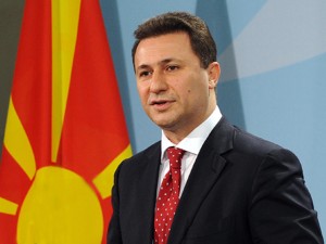 Macedonian PM Nikola Gruevski