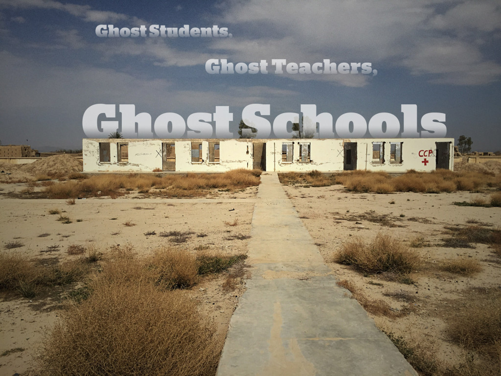 afghanistan ghost schools usa aid education