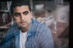 Uncertain future: Abdul, who fled Afghanistan aged 15, sits in a London cafe. (photo: Marcia Chandra)