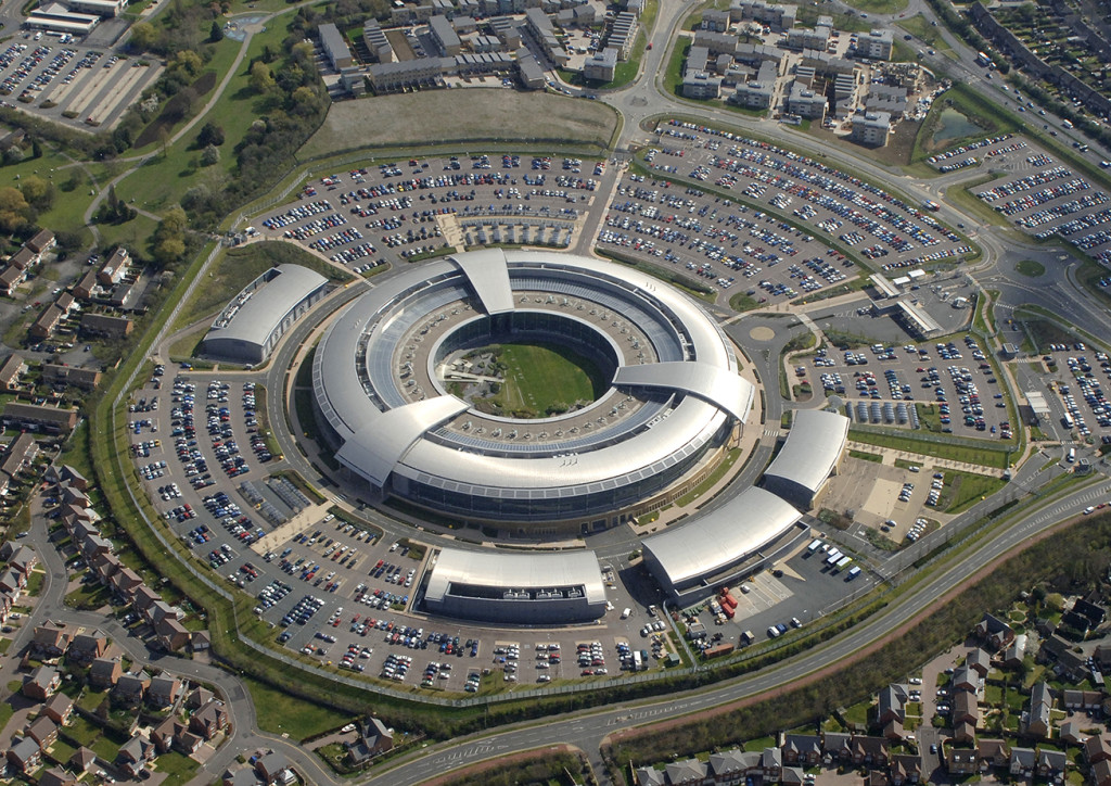 GCHQ headquarters in Cheltenham, England. www.gchq.gov.uk