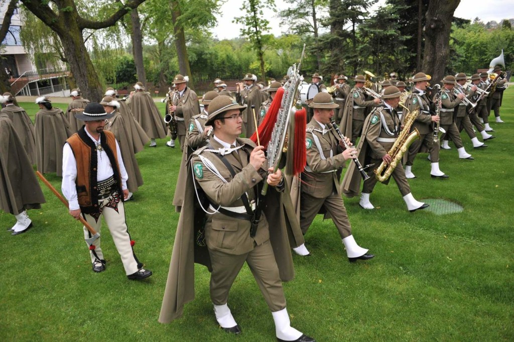 Putting on a show: Polish Border Guard Representative Orchestra at Frontex's annual European Day for Border Guards. Photo via ED4BG on Facebook