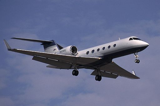 Gulfstream jet, which took CIA’s first detainees from Thailand to Poland (John Davies)