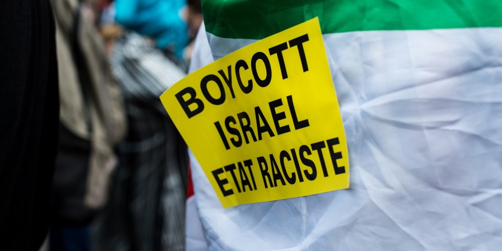 boycott israel racism french france charlie hebdo