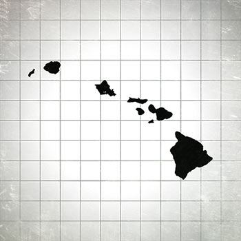 hawaiian islands map hawaii