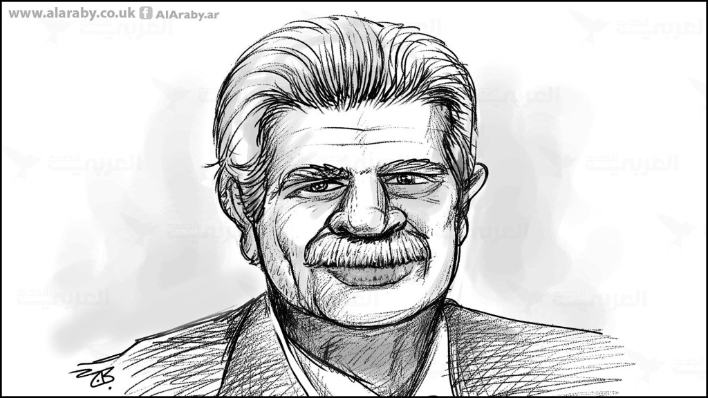 An artists' impression of Dr Farid (Uncle Farid), the Israeli-Greek oil broker