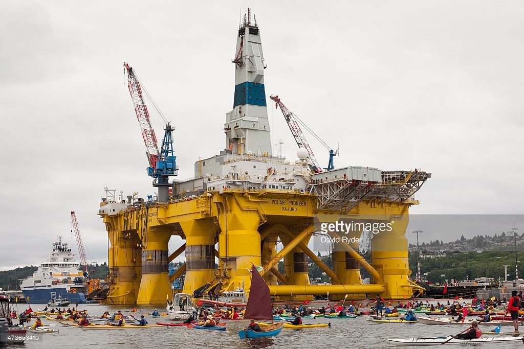 oil drilling polar shell