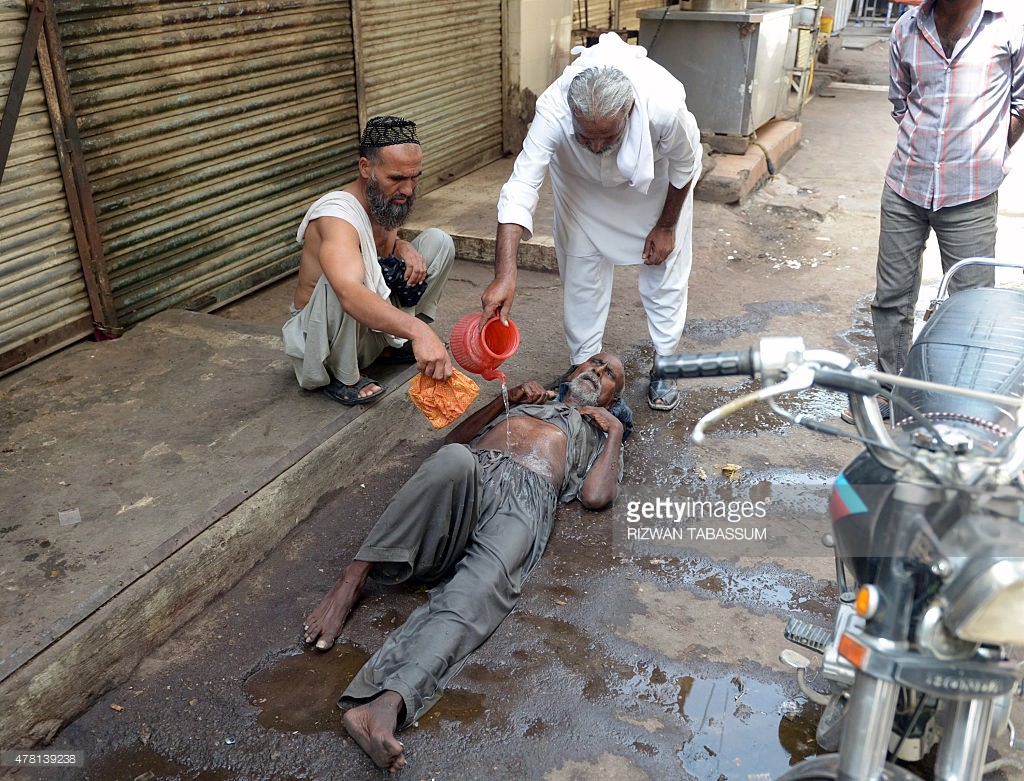 pakistan heatstroke heatwave karachi