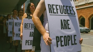 A protest in support of refugee rights in Perth, Australia | Photo: Louise Coghill (Flickr)