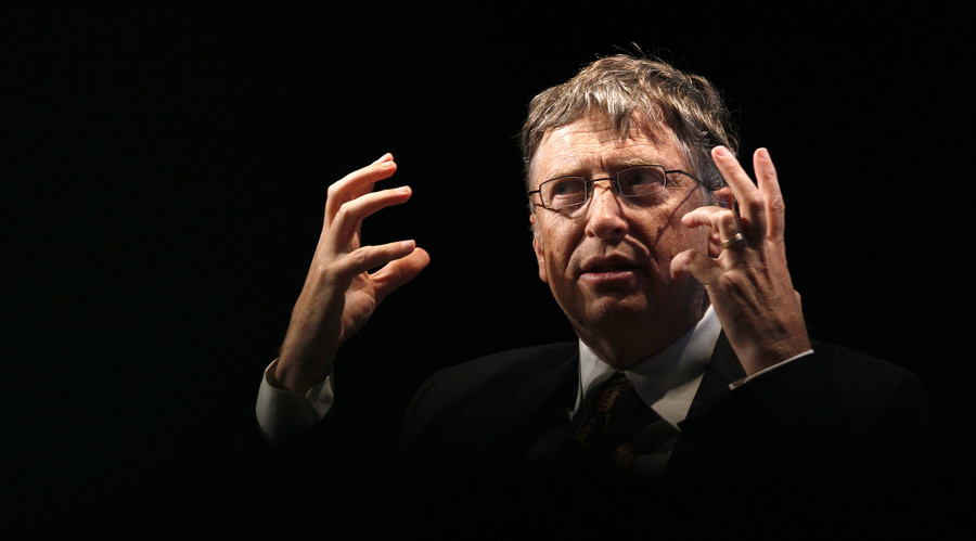 Microsoft founder Bill Gates. © Kevin Lamarque / Reuters