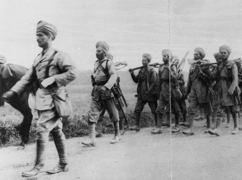 Indian battalions were among the first sent into the battlefields of Flanders – and died in their thousands fighting for the British Empire (File pic)